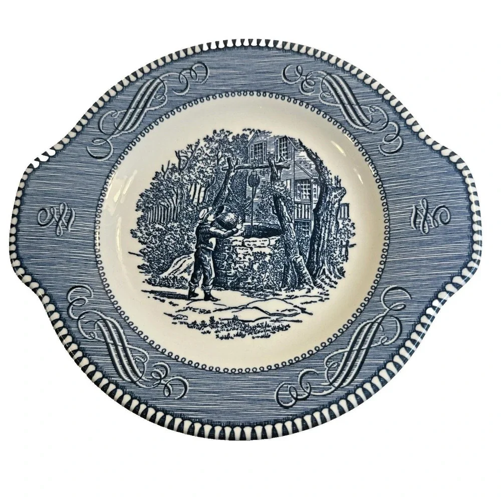 Currier And Ives Royal Blue 8